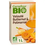 Soupe Velouté Butternut et Potimarron Bio CARREFOUR BIO