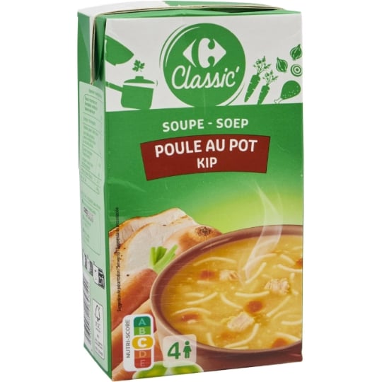 Soupe Poule au Pot CARREFOUR CLASSIC'