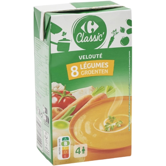 Velouté 8 Légumes CARREFOUR CLASSIC'