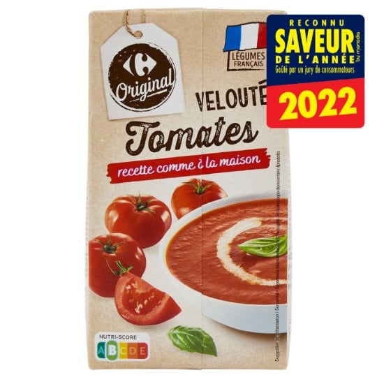 Soupe Velouté Tomate CARREFOUR ORIGINAL