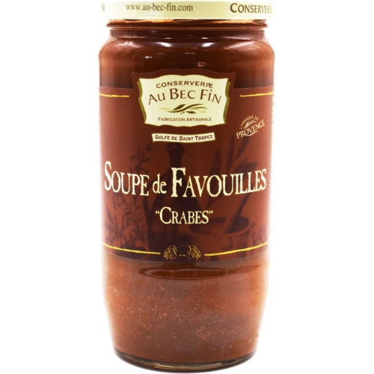 Soupe Favouilles Poissons Sauce Tomate CONSERVERIE AU BEC FIN