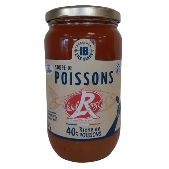 Soupe de poisson label rouge ILE BLEUE