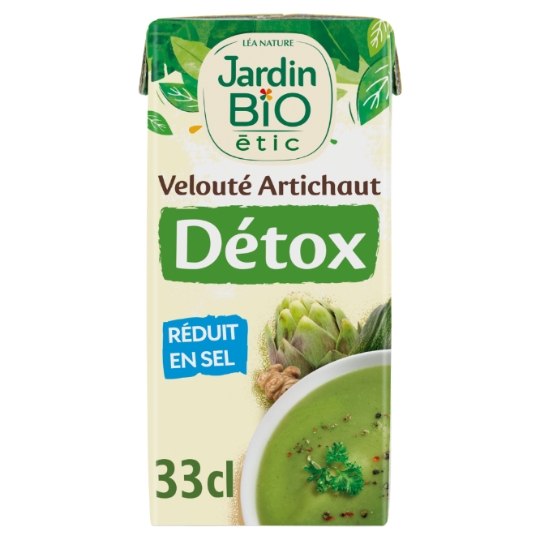 Soupe Détox à l'Artichaut Bio JARDIN BIO ETIC