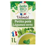 Soupe Velouté Petits Pois et Légumes Verts Bio JARDIN BIO ETIC