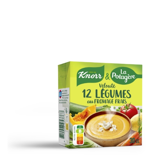 Soupe Velouté 12 Légumes au Fromage Frais KNORR & LA POTAGERE