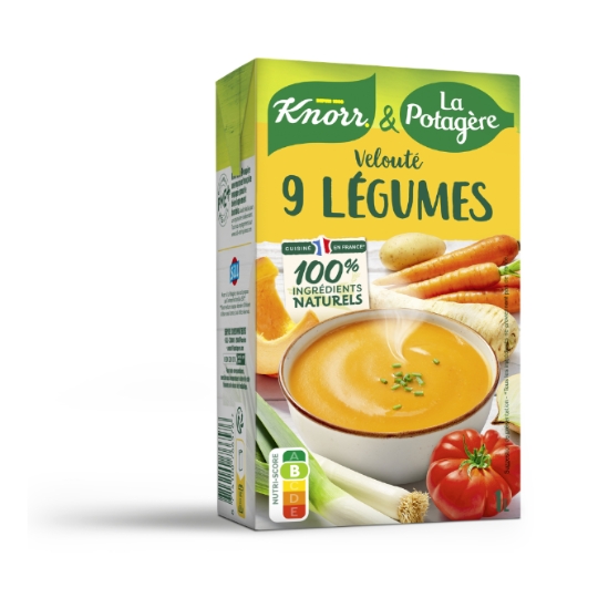 Soupe Velouté Carotte, Pomme de Terre, Céleri-Rave KNORR & LA POTAGERE