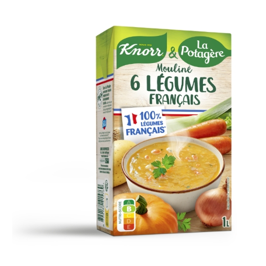 Soupe Mouliné Pomme de Terre, Carotte, Poireau KNORR & LA POTAGERE