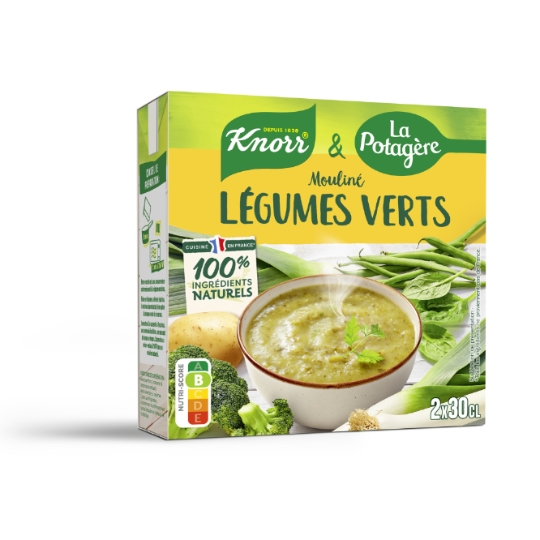 Soupe Mouliné de Légumes verts KNORR & LA POTAGERE