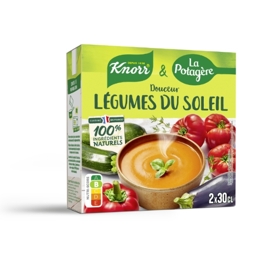 Soupe Douceur de Légumes du Soleil KNORR & LA POTAGERE