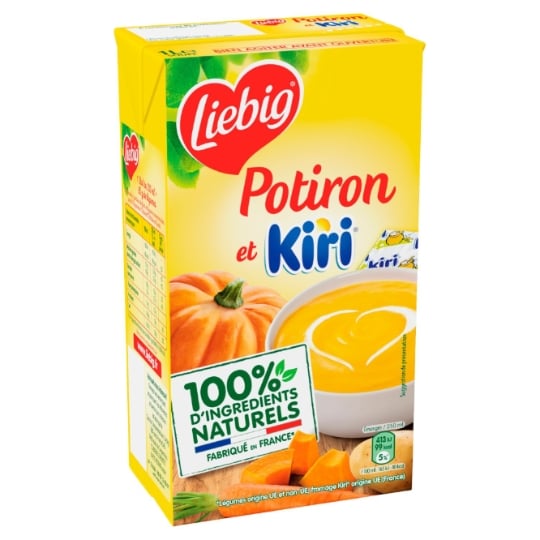 Soupe Doux Plaisirs Potiron Kiri LIEBIG