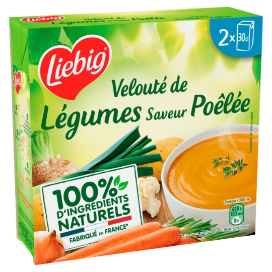 Soupe Velouté Pomme de Terre Carotte Oignon LIEBIG