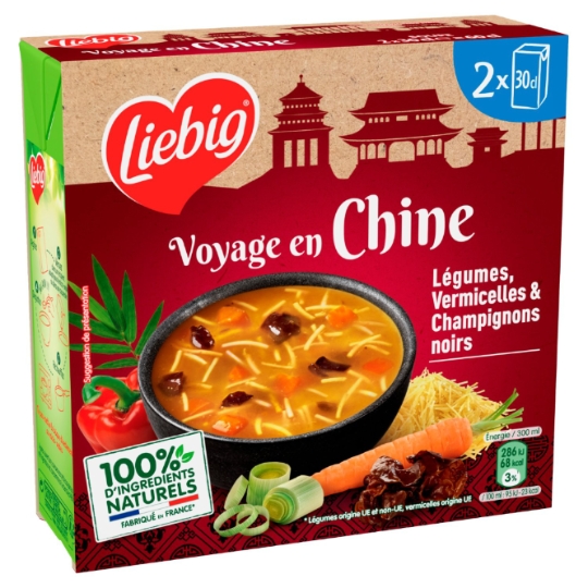 Soupe Velouté Carotte, Oignon, Céleri LIEBIG