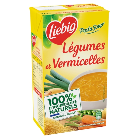 Soupe Pasta Soup Légumes et Vermicelles LIEBIG