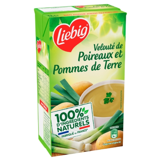 Soupe Velouté Poireaux Pommes de Terre, Crème Fraîche LIEBIG