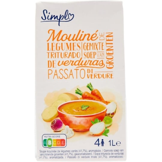 Soupe Mouliné de Légumes SIMPL