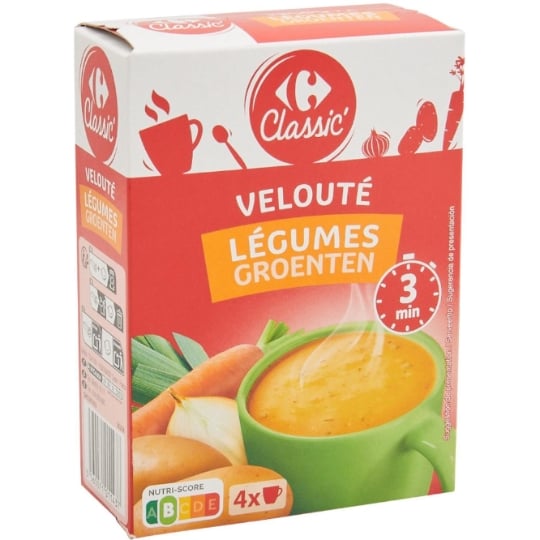 Soupe Déshydratée  Velouté Légumes CARREFOUR