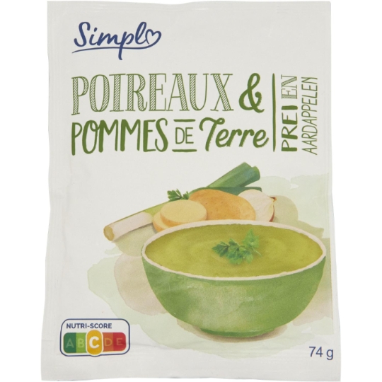 Potage poireaux pommes de terre CARREFOUR