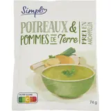 Potage poireaux pommes de terre CARREFOUR
