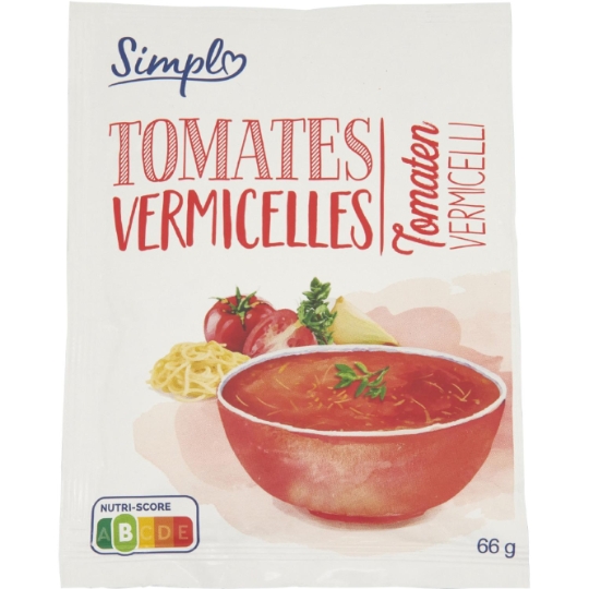 Potage tomate vermicelle CARREFOUR