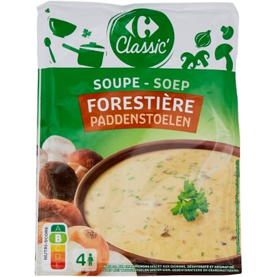 Soupe Forestière CARREFOUR CLASSIC'