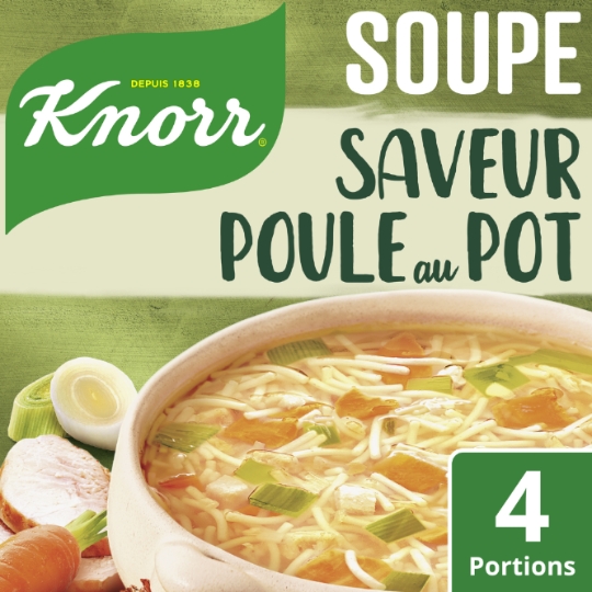 Soupe Déshydratée Poule au Pot aux Petits Légumes KNORR