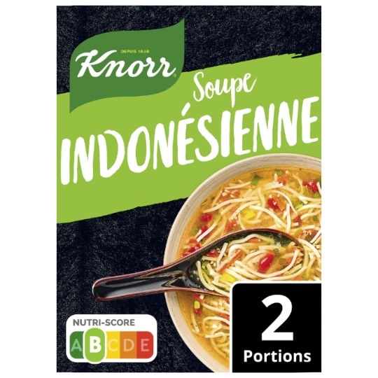 Soupe Déshydratée Indonésienne Nouilles Légumes 5 Épices KNORR