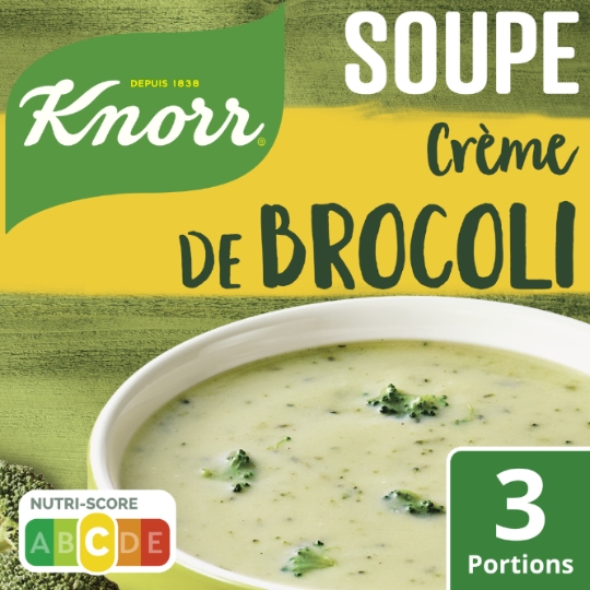 Soupe Déshydratée Brocoli, Pomme de Terre et Blé KNORR