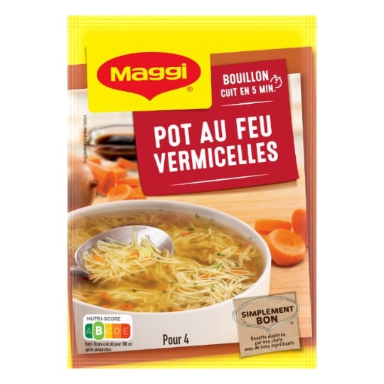 Soupe Déshydratée Boeuf Vermicelles Carottes MAGGI