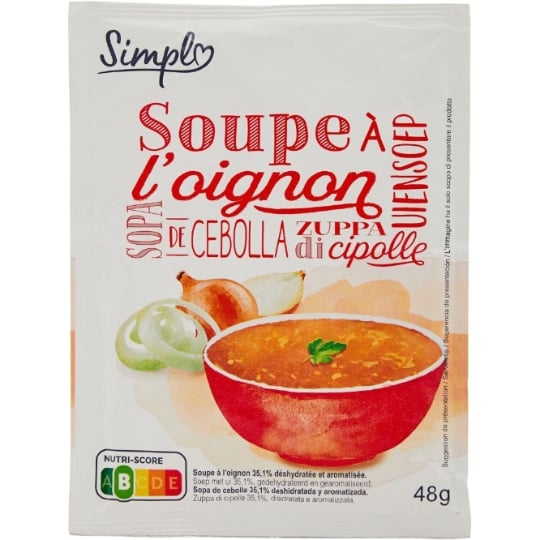 Soupe Déshydratée Oignon SIMPL
