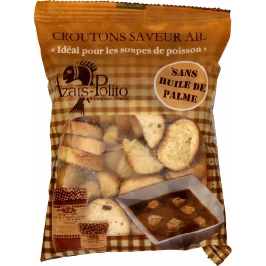 Croûtons saveur ail AZAIS POLITO