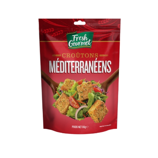 Croûtons recette Méditerranéenne FRESH GOURMET