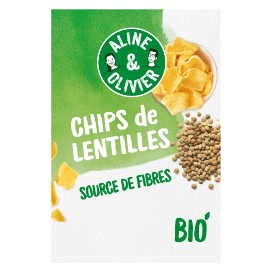 Chips de Lentilles Bio ALINE & OLIVIER