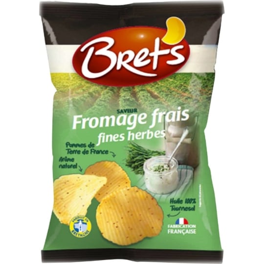 Chips fromage frais et fines herbes BRETS