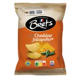 Chips saveur cheddar jalapeno BRETS