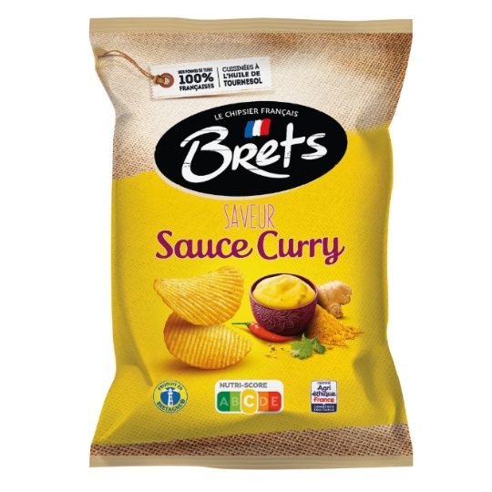 Chips sauce curry BRETS