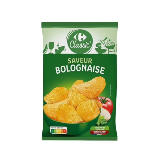 Chips saveur bolognaise CARREFOUR CLASSIC'