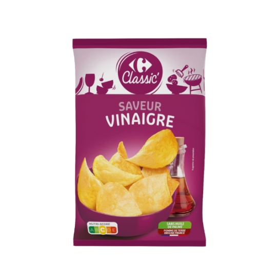 Chips Saveur Vinaigre CARREFOUR CLASSIC'