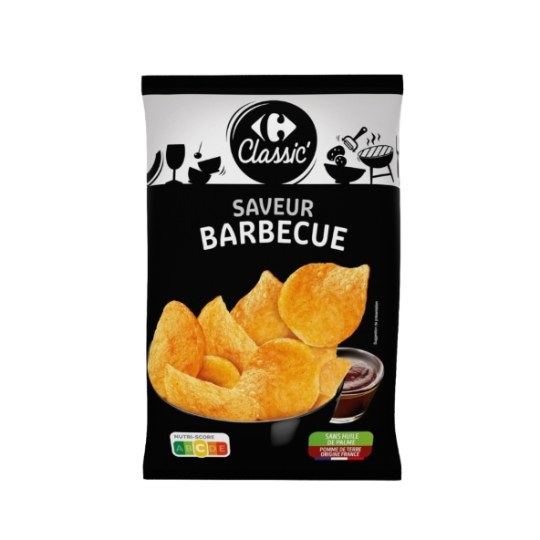 Chips Saveur Barbecue CARREFOUR CLASSIC'