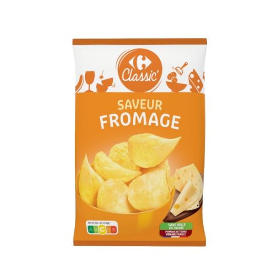 Chips saveur fromage CARREFOUR CLASSIC'