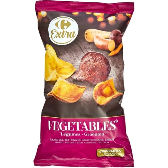 Chips de Légumes Mélange CARREFOUR EXTRA