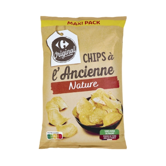 Chips Nature à l'Ancienne CARREFOUR ORIGINAL
