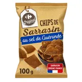 Chips sarrasin sel de Guérande CARREFOUR ORIGINAL
