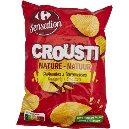 Chips Nature Crousti CARREFOUR SENSATION