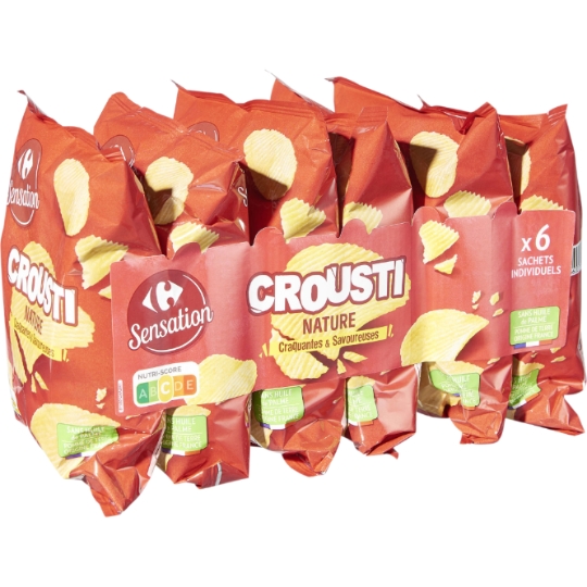 Chips Crousti Nature CARREFOUR SENSATION