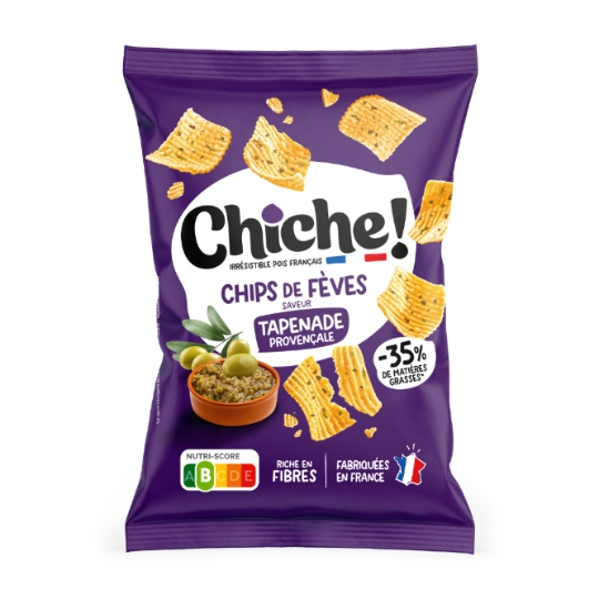 Chips De Fèves Saveur Tapenade CHICHE