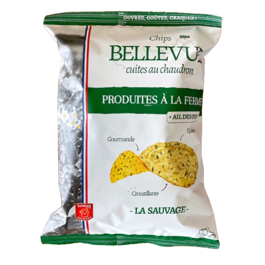 Chips Fermières - La Sauvage Ail des Ours  CHIPS BELLEVUE