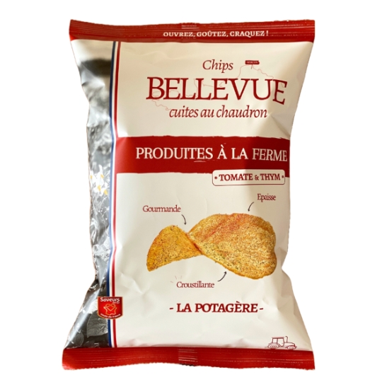Chips Fermières - La Potagère Tomate et Thym  CHIPS BELLEVUE
