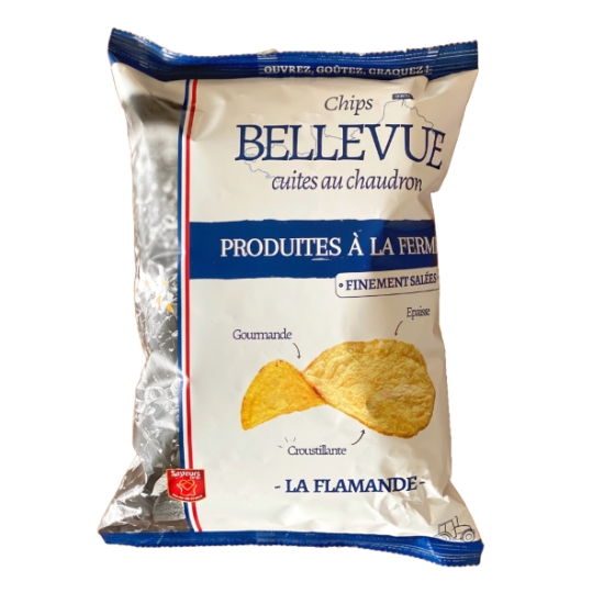 Chips  Fermière - La Flamande Finement salée  CHIPS BELLEVUE