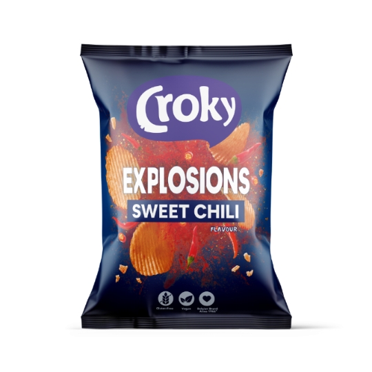 Chips explosion sweet chili CROKY