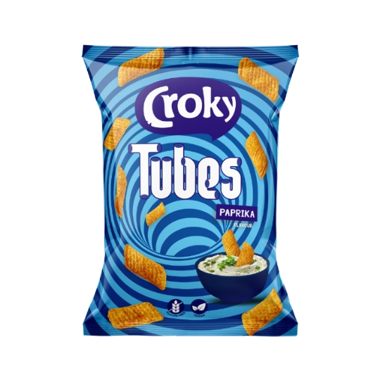 Chips Tubes au Paprika CROKY